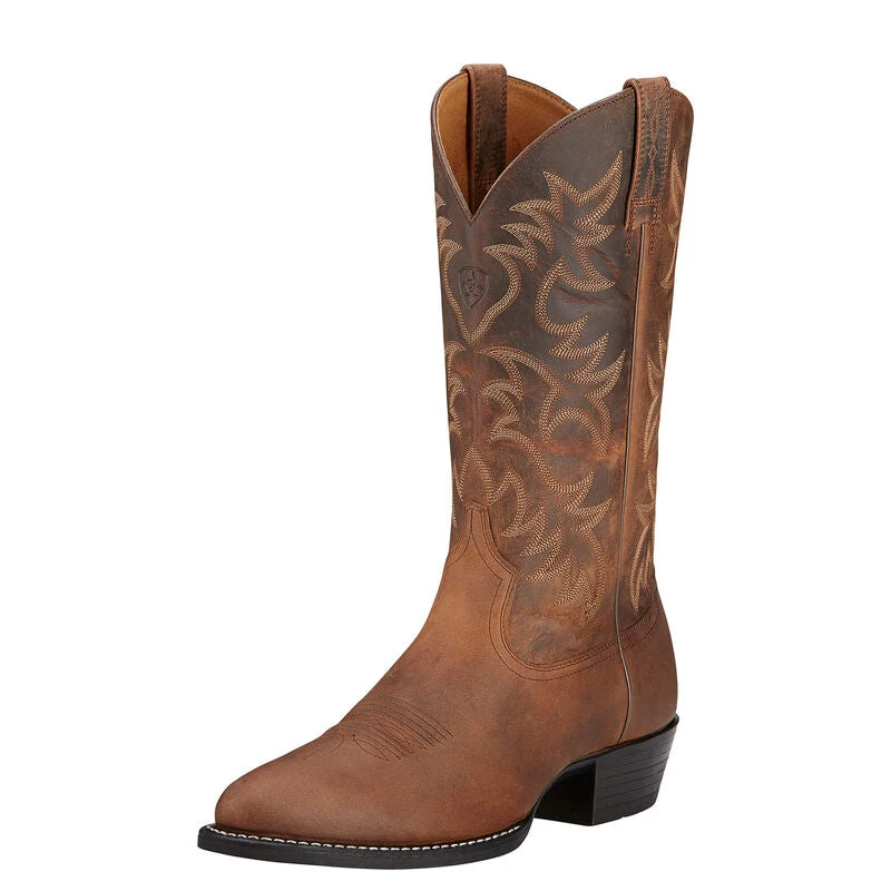 Ariat Heritage Round Toe Western Cowboy Boot 5 Ariat Heritage Round Toe Western Cowboy Boot - Image 3