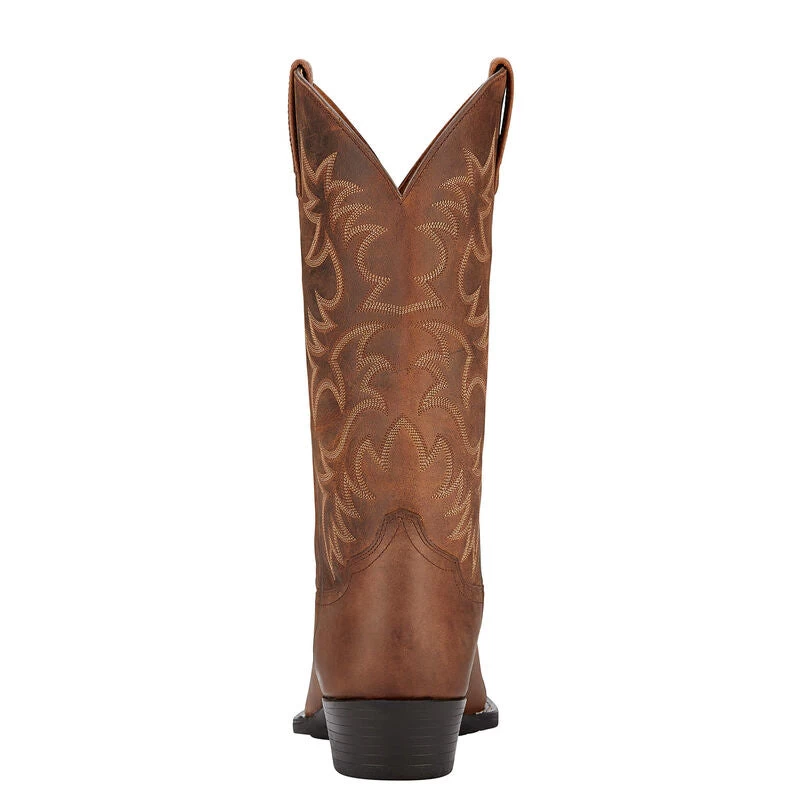 Ariat Heritage Round Toe Western Cowboy Boot 6 Ariat Heritage Round Toe Western Cowboy Boot - Image 4