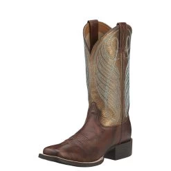 Ariat Round Up Wide Square Toe Western Boot -Guadalajara Western Wear 10016317 3 4 front f9ec0d97 bb20 4519 9660 42d91d4a1a69