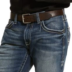 M5 Slim Stretch Adkins Stackable Straight Leg Jean -Guadalajara Western Wear 10030275 02