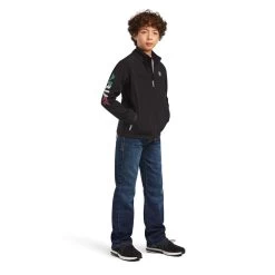 Kid's New Team Soft-Shell MEXICO Jacket -Guadalajara Western Wear 10036550 full