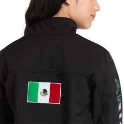 Kid's New Team Soft-Shell MEXICO Jacket -Guadalajara Western Wear 10036550 swatch 1