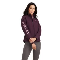 Ariat Women Team Mulberry Heather Soft-shell Jacket 19 Ariat Women Team Mulberry Heather Soft-shell Jacket -Guadalajara Western Wear 10041279 front