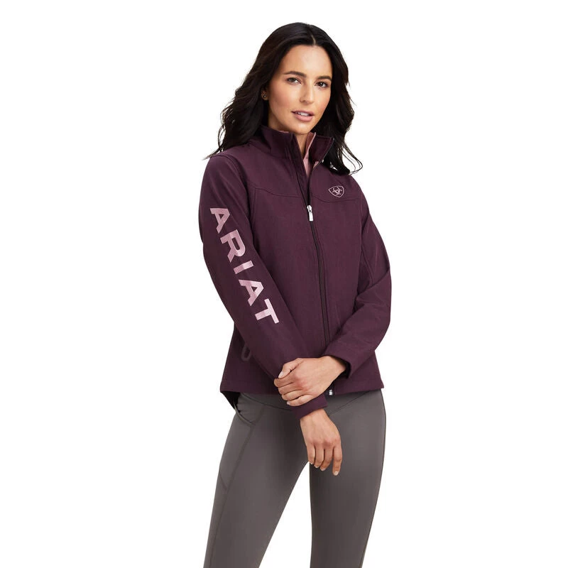 Ariat Women Team Mulberry Heather Soft-shell Jacket 11 Ariat Women Team Mulberry Heather Soft-shell Jacket - Image 9