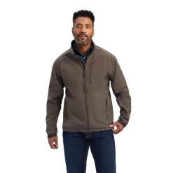 Ariat Logo Men Banyan Park 2.0 Soft-Shell Jacket -Guadalajara Western Wear 10041614 front