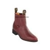Original Michel Charro Burgundy Grasso Leather Boots -Guadalajara Western Wear 105 2