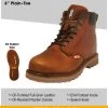 Cactus 6714 Brown Soft Toe Work Boot -Guadalajara Western Wear 12aeae6692416b84dbca9f95d8ca0cee