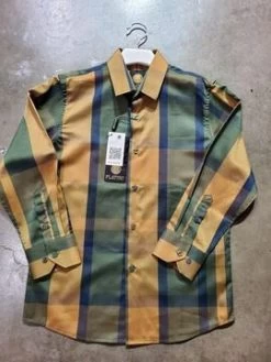 Platini Kid's Green Digital Print Shirt - CHK8504