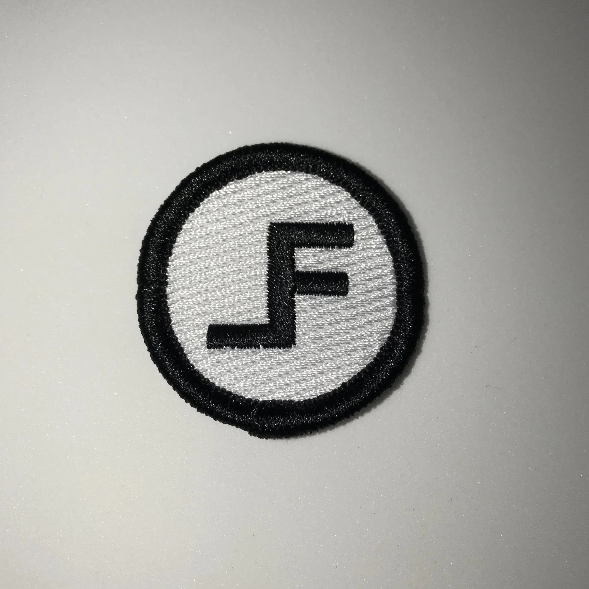 Circle Hat Patch (White) 2 Circle Hat Patch (White)