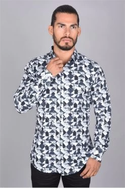 Platini Men's Long Sleeve Shirt - FPL6931 (Plus Size)