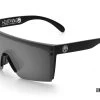 LAZER FACE SUNGLASSES: SILVER Z.87 (BLK Frame/Silver Lens) -Guadalajara Western Wear Black Silver Angle 2000x 3b662779 4667 426a be5e 4f22c6a9dded