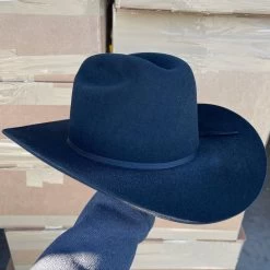 Stetson 6x Spartan Black Cowboy Felt Hat Sinaloa (Copa Chica Falda/Brim 3.5") -Guadalajara Western Wear C746293E 72F4 4FD1 AE52 888D21016B97 1