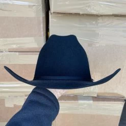 Stetson 6x Spartan Black Cowboy Felt Hat Sinaloa (Copa Chica Falda/Brim 3.5") -Guadalajara Western Wear EF7DAB78 8ED2 45CE 8A30 DEACA5E7F830 1