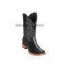 Los Altos Black Rowstone Stingray & Deer Wide Square Toe Cowboy Boots -Guadalajara Western Wear GDL 2 BOOTS WEBSITE 2020 113