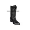Los Altos Black Caiman Tail J Toe Cowboy Boots -Guadalajara Western Wear GDL 2 BOOTS WEBSITE 2020 141