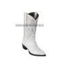 Los Altos White Caiman Tail J Toe Cowboy Boots -Guadalajara Western Wear GDL 2 BOOTS WEBSITE 2020 151
