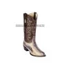 Los Altos Natural Ostrich Leg J Toe Cowboy Boots -Guadalajara Western Wear GDL 2 BOOTS WEBSITE 2020 178