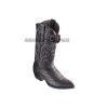 Los Altos Black Ostrich Belly J Toe Cowboy Boots -Guadalajara Western Wear GDL 2 BOOTS WEBSITE 2020 194
