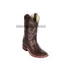 Los Altos Brown Teju Wide Square Toe Cowboy Boots -Guadalajara Western Wear GDL 2 BOOTS WEBSITE 2020 38