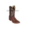 Los Altos Brown Bull Shoulder Wide Square Toe Cowboy Boots -Guadalajara Western Wear GDL 2 BOOTS WEBSITE 2020 52