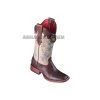 Los Altos Brown Teju Wide Square Toe Women Western Boot -Guadalajara Western Wear GDL 3 JAN BOOTS WEBSITE 2020 21