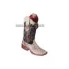 Los Altos Natural Python Wide Square Toe Women Western Boot -Guadalajara Western Wear GDL 3 JAN BOOTS WEBSITE 2020 30