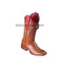 Los Altos Honey Vergel Wide Square Toe Women Western Boot