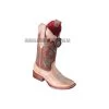 Los Altos Honey Vintage Wide Square Toe Women Western Boot