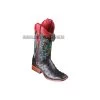 Los Altos Black Ostrich Wide Square Toe Women Western Boot -Guadalajara Western Wear GDL 3 JAN BOOTS WEBSITE 2020 8