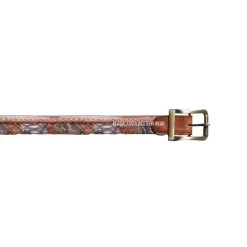 Los Altos Rustic Cognac Python Casual Belt
