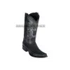 Los Altos Suede Black Python & Deer European Square Toe Cowboy Boots -Guadalajara Western Wear GDL JAN 2 BOOTS WEBSITE 2020 102