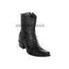 Los Altos Black Caiman Belly European Square Toe Ankle Boot 2 Los Altos Black Caiman Belly European Square Toe Ankle Boot -Guadalajara Western Wear GDL JAN 2 BOOTS WEBSITE 2020 106