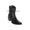 Los Altos Black Grisly European Square Toe Ankle Boot -Guadalajara Western Wear GDL JAN 2 BOOTS WEBSITE 2020 141