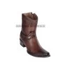 Los Altos Faded Brown Grisly European Square Toe Ankle Boot -Guadalajara Western Wear GDL JAN 2 BOOTS WEBSITE 2020 142