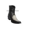 Los Altos Natural Python & Deer European Square Toe Ankle Boot -Guadalajara Western Wear GDL JAN 2 BOOTS WEBSITE 2020 170