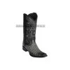 Los Altos Faded Gray Caiman Tail European Square Toe Cowboy Boots -Guadalajara Western Wear GDL JAN 2 BOOTS WEBSITE 2020 20