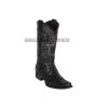 Los Altos Black Caiman Tail European Square Toe Cowboy Boots 2 Los Altos Black Caiman Tail European Square Toe Cowboy Boots -Guadalajara Western Wear GDL JAN 2 BOOTS WEBSITE 2020 23