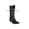 Los Altos Black Ostrich European Square Toe Cowboy Boots -Guadalajara Western Wear GDL JAN 2 BOOTS WEBSITE 2020 30