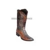 Los Altos Rustic Cognac Python European Square Toe Cowboy Boots 2 Los Altos Rustic Cognac Python European Square Toe Cowboy Boots -Guadalajara Western Wear GDL JAN 2 BOOTS WEBSITE 2020 40
