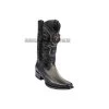 Los Altos Faded Gray Ostrich Leg & Deer European Square Toe Cowboy Boots -Guadalajara Western Wear GDL JAN 2 BOOTS WEBSITE 2020 92