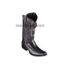 Los Altos Black Teju & Deer European Square Toe Cowboy Boots -Guadalajara Western Wear GDL JAN 2 BOOTS WEBSITE 2020 96