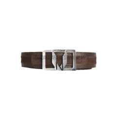 Vestigium Tobacco Suede Leather Casual Belt