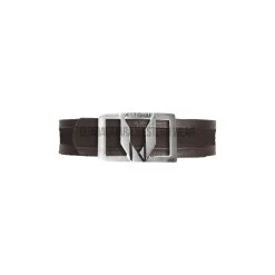 Vestigium Black Suede Leather Casual Belt