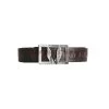 Vestigium Black Cherry Caiman Belly Casual Belt -Guadalajara Western Wear GDL MAY BOOTS WEBSITE 2020 FINAL 2 46