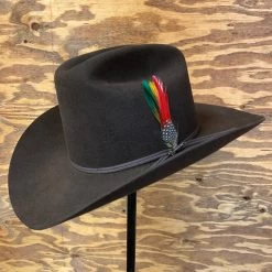 Stetson 6x Rancher Chocolate Cowboy Felt Hat Sinaloa (Copa Alta Falda/Brim 3.5")
