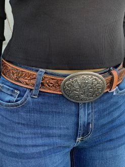 Nocona Floral Belt