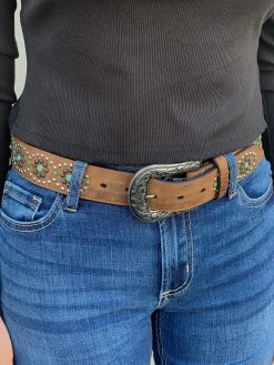 Nocona Belt With Stones Belt