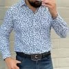 Platini Men's Digital Print Shirt - CSL8040 -Guadalajara Western Wear IMG 0542