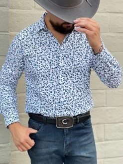 Platini Men's Digital Print Shirt - CSL8040