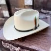 10,000x Falda/brim 3.5" Avestruz Negro Sinaloa Style Hat (Exclusive)